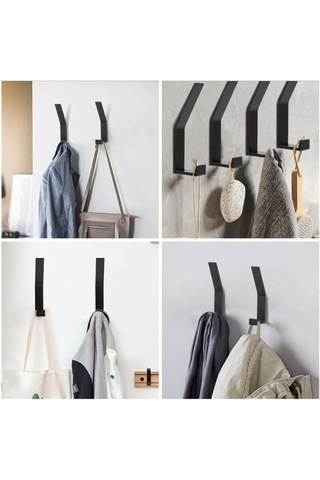 Görünmez Vidalar Ceketler, Montlar, Giysiler, Atkılar Ve Çantalar İçin Duvar Kancaları B Diğer