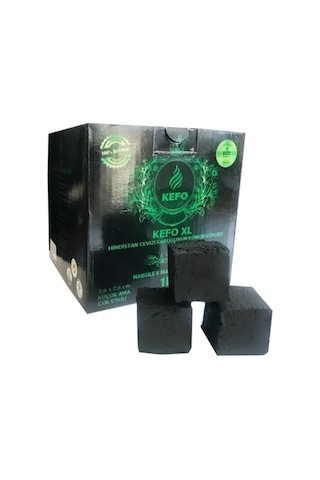 Kefo Xl 1 Kg Nargile Kömürü (Kefo Yetkili Bayi Garantili)