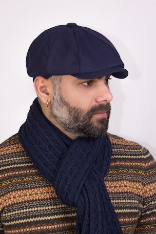 Kışlık Erkek Peaky Blinders İngiliz Driver Kasket Koyu Lacivert 7404 Lacivert
