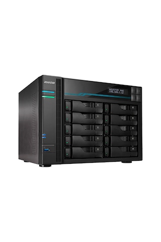 Asustor Lockerstor 10 AS6510T Intel Atom C3538 10 Bay NAS Depolama Birimi