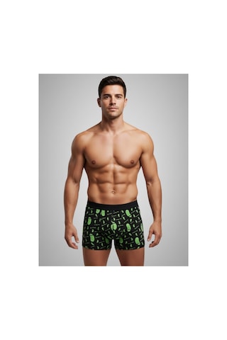 Harry Jons Erkek 5'li Desenli Renkli Pamuklu Premium Paket Boxer Desenli-3 Desenli-3