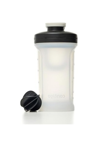 Sızdırmaz Tasarımlı 590 Ml Kapasiteli Spor Shaker, Siyah