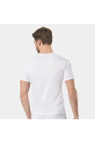 Türen Erkek Modal V Yaka Fanila 182/beyaz Beyaz