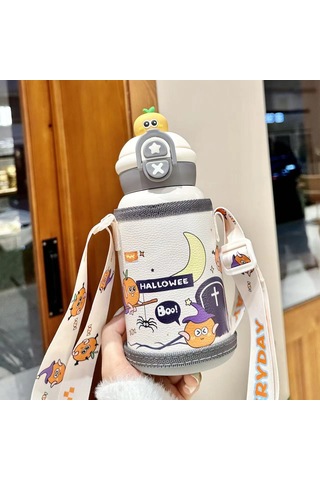 Lyon Paslanmazçelik Çocuk Termos Bardıbeyaz Beyaz