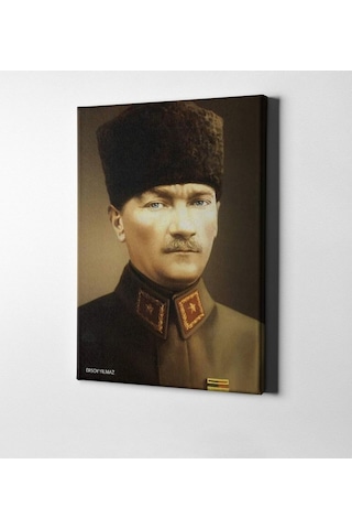 Kişiye Özel Atatürk Kanvas Tablo (50 X 70 Cm.) 28