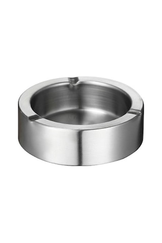 Çelik 11 Cm Kafe Restaurant Lokanta Yuvarlak Kül Tablası Küllük Mt168by