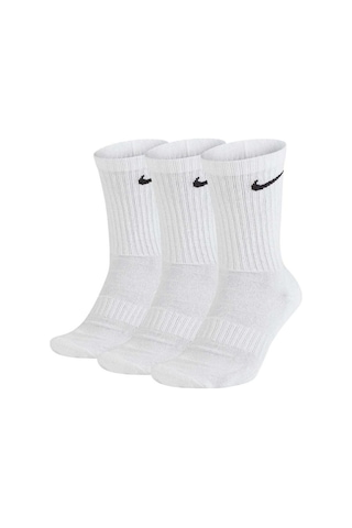 Nike Everyday Cotton Cushioned Crew Tr. Çorap Sx7664-100 Beyaz