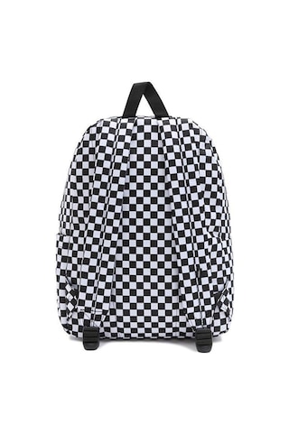 Vans Mn Old Skool Check Backpack Sırt Çantası Damalı Beyaz Siyah