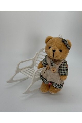 Cevizdizayn Baybbear Mini Beyaz Sallanan Sandalye Ayıcık