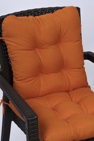 Altınpamuk Neva Pofidik Arkalıklı Özel Dikiş Sandalye Minderi Turuncu