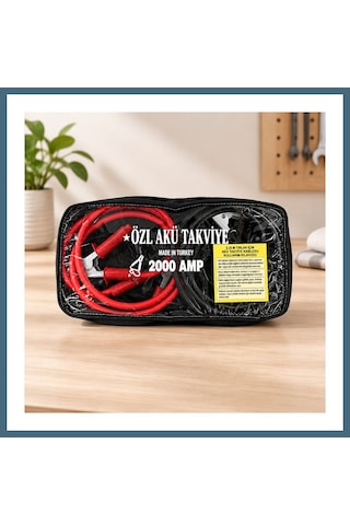 Agc Uygun Sepet 2000 Amp Akü Takviye Kablosu 2 M Agc