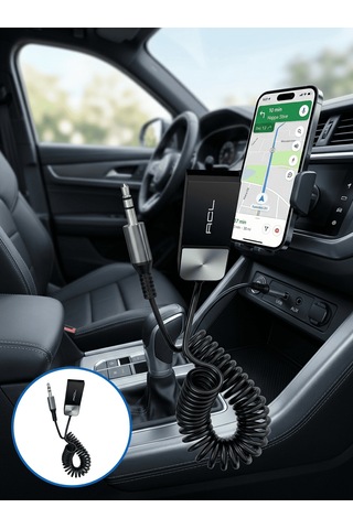 Kablosuz Bluetooth Adaptör, Aux Girişli Cihazlar İçin