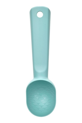 Dondurma Kaşığı, Turkuaz, 18 Cm Ahşap