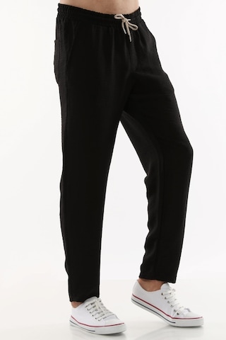 Cedy Denim Erkek Keten Yüksek Bel Lastikli Bol Kesim Pantolon C350 001