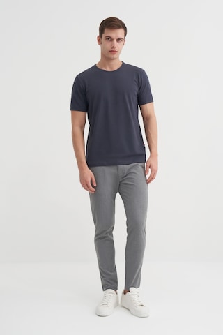 Cazador Erkek Antrasit Bisiklet Yaka T-shirt 46180 Antrasit