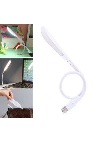 Usb Girişli 14 Ledli 3 Kademeli Dokunmatik Masa/kitap Okuma Lambası Ledi Beyaz 5639 .