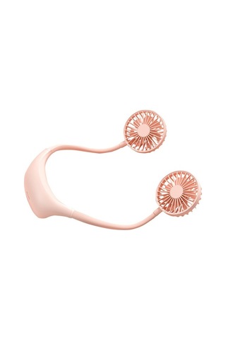 Pazly 360 Dönebilen Boyun Tipi Taşınabilir Usb Şarjlı Mini Fan - 3 Hızlı, Led Aydınlatmalı, 10 Saat Soğutma