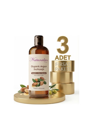 Naturalive Kuru Saçlar İçin Şampuan 3x500 Ml