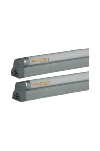 T5 Bant Armatür 1X35W Elektronik Balastlı Günışığı Antrasit