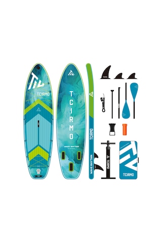 Wave Rhythm Green Şişme Paddle Board Sup Seti 320x84x15 Cm