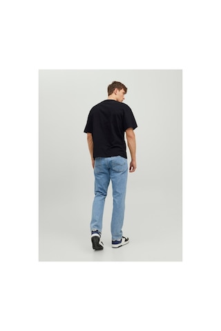 Jack & Jones Jorbrınk Studio Erkek Bisiklet Yaka Turuncu T-shirt 12227718 Siyah