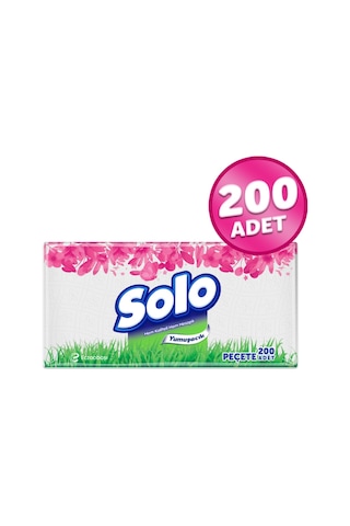Solo Peçete 200'lü 6 Paket