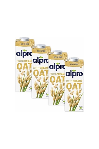 Alpro Yulaf Sütü 4x1 L Vegan Laktozsuz Bitkisel Bazlı
