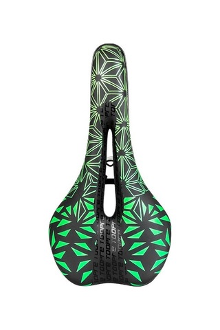 Fochsia A-yeşil Tarzı Toopre Bisiklet Koltuğu Mtb Dağ Yol Bisikleti Koltuğu Pu Deri Jel Dolgul Altın