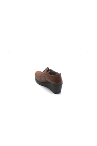 Castle Black 22521-1 Taba Derı Bayan Ayakkabı 001