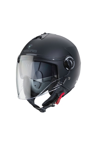 Caberg Riviera V4 Güneş Vizörlü Yarım Açık Motosiklet Kaskı Siyah