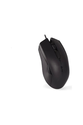 A4 Tech Op-760 Siyah Usb Optik 1200dpı Kablolu Mouse 001