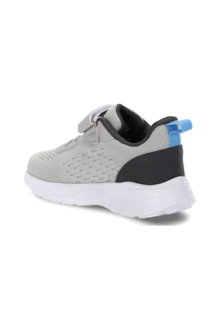 Slazenger Funkytown I Unisex Çocuk Cırt Cırtlı Gri / Koyu Gri Günlük Spor Ayakkabısı