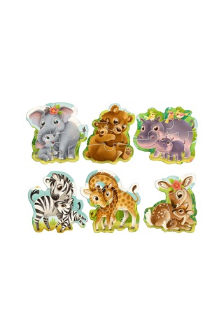 Circle Toys Lovely Puzzle Jungle  Animals