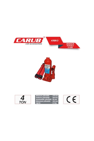 Kriko 4 Ton Hidrolik Ce Belgeli Kutulu Cbr-2701101