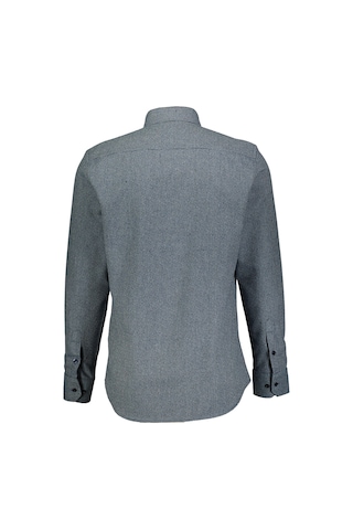 Finesuits Erkek Flanel Gömlek 2422204002.flcdr Mavi