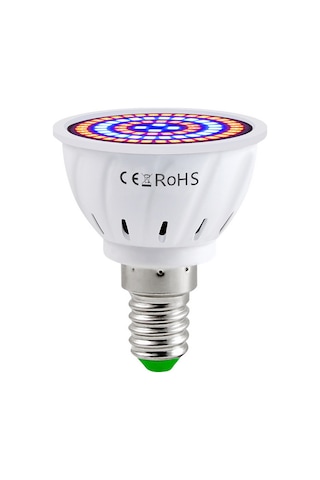 Dofolink 220v 80 Led Bitki Büyüme Lambası, Kırmızı-mavi Spektrum, E14 Yuva, Seracılık Sebze Fidanı Işığı Diğer
