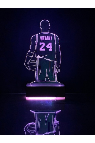 Hediye Kobe Bryant 3D Led Masaüstü Ve Gece Lambası