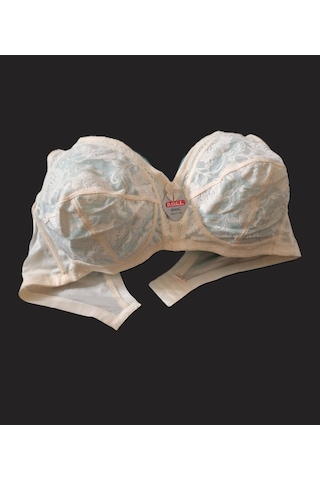 DOGL Büyük Beden Dantelli Toparlayıcı Sütyen 115c-120c-125c-130c Açık Ten