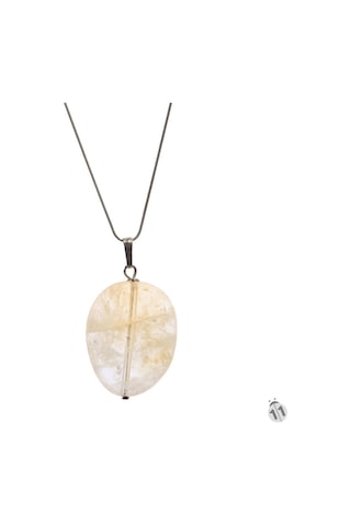 Mineral Takı Sitrin Kolye Ucu