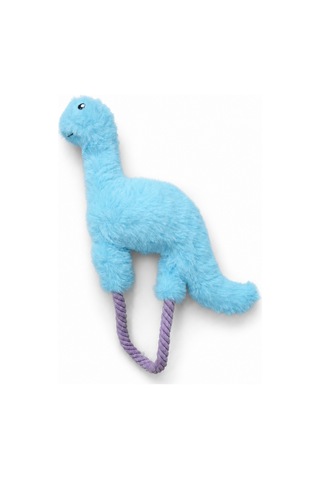 Lupox Dijital İpli Dinozor Peluş Mavi