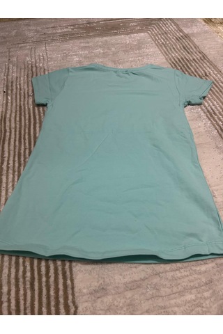 Monili Kız Çoçuk T-shirt Açık Mavi