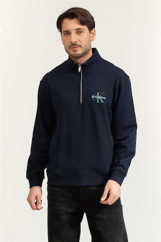 Calvin Klein Erkek Sweat Lv04rd244g Cef Lacivert Lacivert