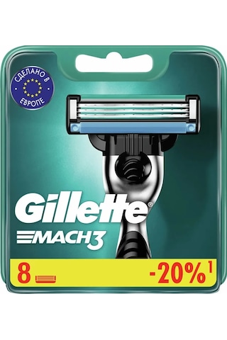 Gillette Mach3 Mak3/gillette Mach3 İçin Özel Tıraş Bıçağı Şarjörleri - 8 Adet 312990333