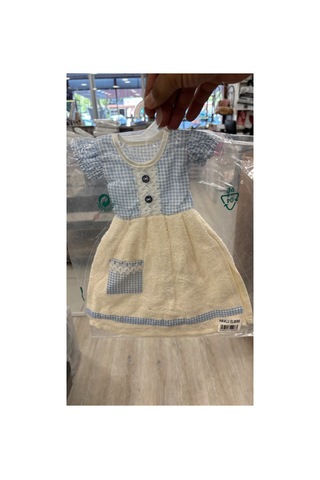 Elbise Mutfak Havlusu 20x30cm Açık Mavi Pöti Çok Renkli