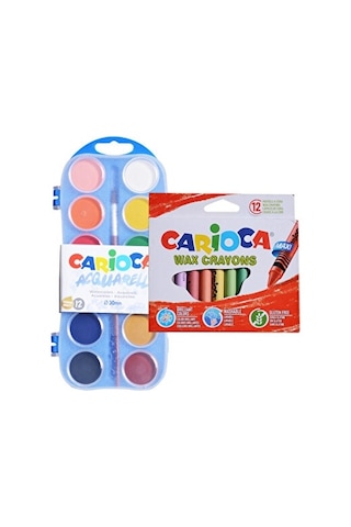 Carioca Yıkanabilir Pastel Boya Ve Sulu Boya Seti