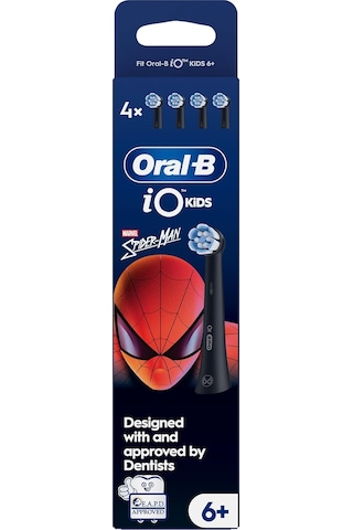 Oral-b Io Çocuk 6+ Spiderman Diş Fırçası Yedek Başlığı 4 Adet