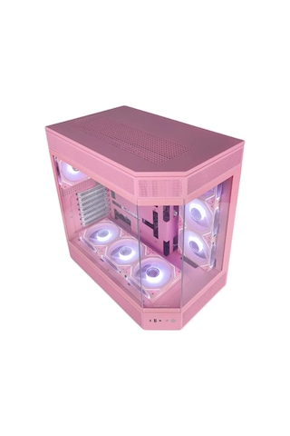 Tank Pembe 7x12cm Kumandalı Rgb Fanlı Kasa