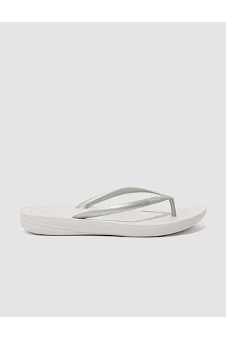 Fitflop Iqushıon Ergonomıc E54 Gümüş Kadın Parmak Arası Terlik Gümüş