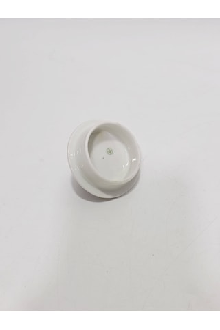 F. Legrand Limoges Çiçek Desenli Porselen Kapak 6,3cm Pembe