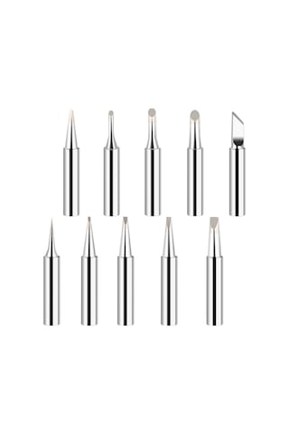 Symbee 10 Adet Bakır Üçlü Kaynak Ucu Seti - Kurşunsuz, 900m-t Modeli, 1.2d-4c-ı-b-k Tipi, Kaynak İstasyonu Araçları